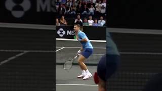 What are they doing Dimitrov  Djokovic tennis sport highlights djokovic [upl. by Tri457]