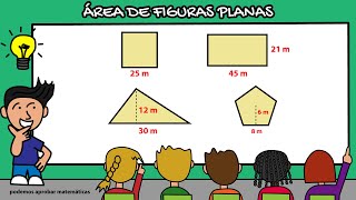 Área de FIGURAS PLANAS [upl. by Qerat]