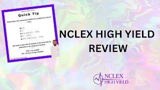 NIPPA™  NEW NCLEX TIP  NCLEX HIGH YIELD [upl. by Ecyned]