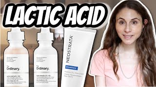 HOW TO USE LACTIC ACID  The Ordinary amp MORE FROM SKINSTORECOM  Dr Dray [upl. by Einnal]