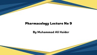 pharmacology lecture No 9 katzung medical pharmacy pharmaceutical healthcare Diffusion [upl. by Emiline]