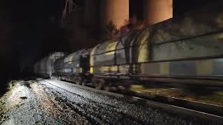 IAIS 516 heritage unit amp IAIS 500 eastbound mixed freight in Minooka Illinois [upl. by Jaquiss]