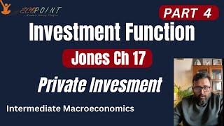 Investment Function  Part 4  Jones  Components of Private Investment [upl. by Nohshan]