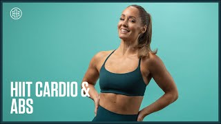 Day 38 No Equipment HIIT Cardio amp Abs Workout  HR12WEEK 40 [upl. by Warila]