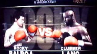 Rocky Balboa game NGC Vs Clubber Lang [upl. by Elbert]