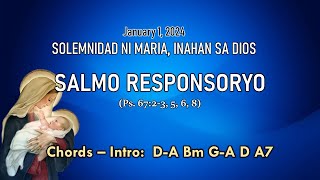 Salmo Responsoryo  January 1 2024  with chords [upl. by Nivad]