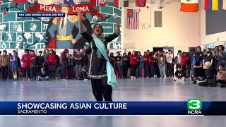 Sacramento high school celebrates Asian cultures [upl. by Ybhsa530]