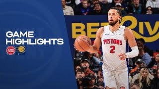 Full Game Highlights l Detroit Pistons vs Indiana Pacers [upl. by Segal56]