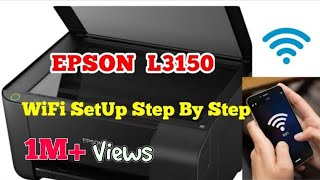 EPSON L3150 WiFi Setup How to Connect WiFi with Mobile WiFi Direct Connection [upl. by Edith258]