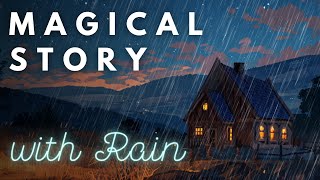 Magical Story with RAIN  Bonfire Night  Storytelling and Rain [upl. by Ditzel473]