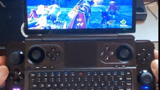 GPD WIN MINI using Telescopic Gamepad ft joycon  Betop H2  Beitong [upl. by Ias426]