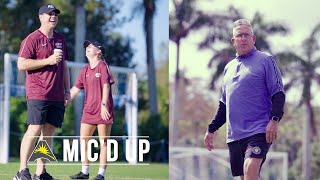 ASUN Micd Up with Coach Kevin OBrien and Coach Matt Cosinuke [upl. by Arytas]