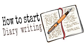 7 tips to start DIARY WRITING for beginners How to start diary writing Diary writing ideas  Diary [upl. by Aerdno]