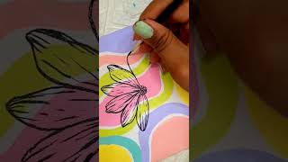 creativecardboard painting easydrawing youtubeshorts ytstudio artlovers boho [upl. by Romine]