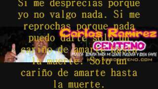 CENTENO AMARTE HASTA LA MUERTE En Vivo [upl. by Hesta773]