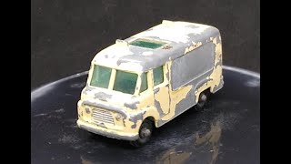 Random Restoration Mondays Matchbox Lesney No 62 TV Service Van [upl. by Naxela]