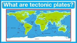 Tectonic Plates 🌎  What are tectonic plates  Earth amp its movement  Learn Easy Science [upl. by Vernon]