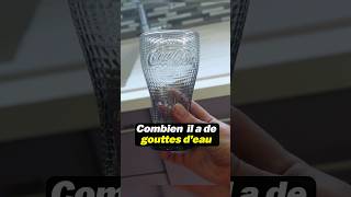 Combien de Gouttes deau dans un Verre 🥃 [upl. by Bozovich]