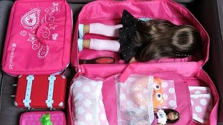 How To Travel With Your American Girl Doll  Three Night Hotel Vacation Stay [upl. by Troy]