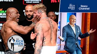 Rich Eisen Uses Mike Tyson vs Jake Paul to Expertly Troll TJ and the Cowboys  The Rich Eisen Show [upl. by Enylcaj]