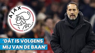 ‘Doodzonde voor Ajax dat dit niet doorgaat’ [upl. by Llehcram]