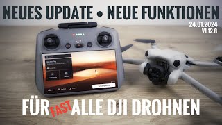 DJI Update  neue Funktionen für fast alle DJI Drohnen Deutsch FlyApp 1128 [upl. by Ruby426]