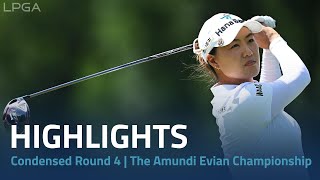 The Amundi Evian Championship  Condensed Round 4 [upl. by Kalikow]