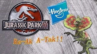 Jurassic Park Toys JP3  Dilophosaurus Review [upl. by Bala358]