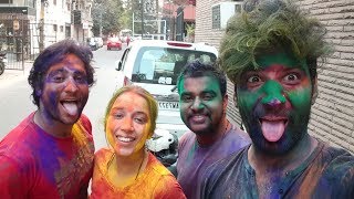 HOLI SURPRISE VISIT  MOHIT CHHIKARA VLOG [upl. by Terhune]