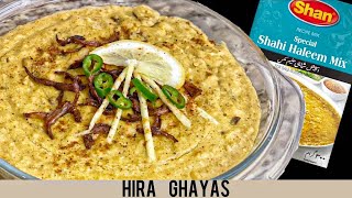 Chicken Haleem Recipe  Shan Special Shahi Haleem Mix [upl. by Mosera]