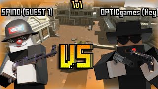 1v1 With My Friend Spinohere  Krunkerio OpTicss [upl. by Dagna]