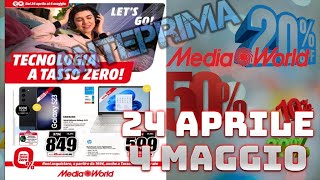 il Volantino MediaWorld dal 24 Aprile al 4 Maggio 2023  Anteprima [upl. by Alesi217]