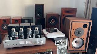 Muzshare X7 KT88 tube amplifier demo with SoundArtist LS59 Speakers [upl. by Attenor577]