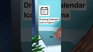 How to draw calendar icon in Figma  Icon design [upl. by Leitnahs]