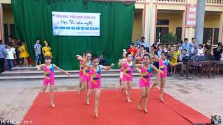 MÚA AEROBIC  MƯA HÈ  Học sinh tiểu học 3A Vân Hội  Ca múa nhạc thiếu nhi vui nhộn [upl. by Su]