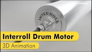 Interroll Drum Motor  Animation [upl. by Junina]