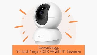 TPLink Tapo C210 WLAN IP Kamera Überwachungskamera Linsenschwenkung und Neigung 3MPAuflösung [upl. by Emmeline]