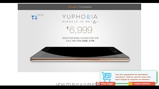 Yuphoria auto buy trick in flash sale using Flipshope chrome software Extension [upl. by Luapleahcim]