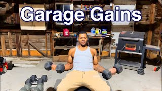 Garage Gains Arm Day [upl. by Retxed]