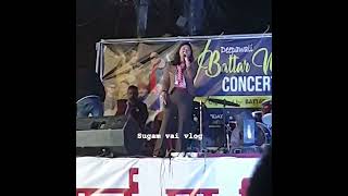 Nuwakot ko battar bazar ma vayako concert😅song shortsviral ll love [upl. by Mcgrath]