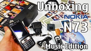 Nokia N73 Music Edition Unboxing 4K with all original accessories Nseries RM133 review [upl. by Lonnie571]