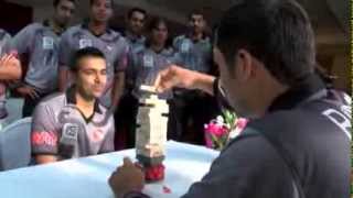 ICC World T20 Jenga  UAE Khan v Mustafa [upl. by Lizzy]