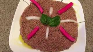 Lebanese Kibbeh Nayyeh  Easy But Delicious Recipe [upl. by Julietta]