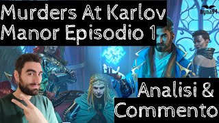 MURDERS AT KARLOV MANOR VISUAL SPOILER EP 1 [upl. by Isadora]