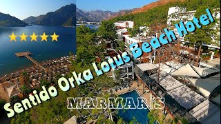 Marmaris Orka Lotus Beach Hotel  Marmaris tatili vlog 2  Marmaris Holiday part 2 vlogs [upl. by Dadelos]