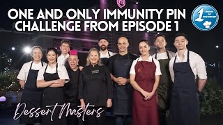 REYNOLD got the ONE and ONLY IMMUNITY PIN of the season  Dessert Masters Australia Episode 1 [upl. by Arahc643]