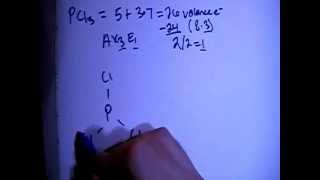 Phosphorous Trichloride PCl3 Lewis Dot Structure [upl. by Miriam]