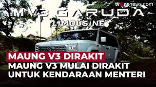 Maung V3 Pindad Mulai Dirakit Siap Digunakan Menteri Kabinet Prabowo  OneNews Update [upl. by Dream]