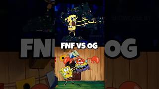 Original vs FNF  Pibby SpongeBob pibbymod pibby pibbyxfnf [upl. by Ardnasella]