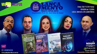 Evento Projeto FAPESBCAPESLançamento dos Livros [upl. by Atiuqel]